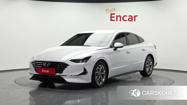 Hyundai Sonata (DN8) 2021 Белый из Кореи