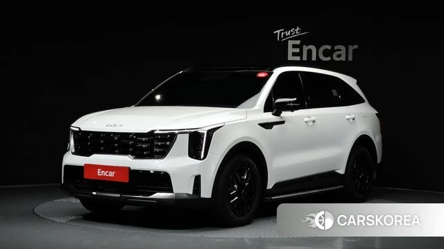 Kia The New Sorento 4th Generation 2025 Белый из Кореи