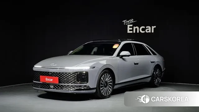 Hyundai Grandeur (GN7) 2023 Серебристо-серый из Кореи