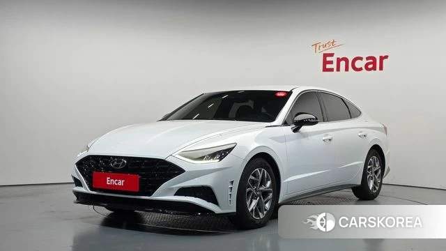 Hyundai Sonata (DN8) 2022 Белый из Кореи