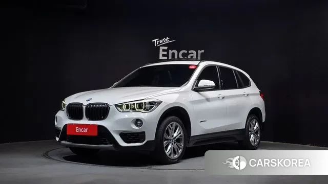 BMW X1 (F48) 2018 Белый из Кореи