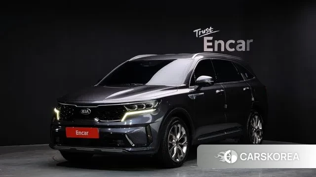 Kia Sorento 4th Generation 2021 Серый из Кореи