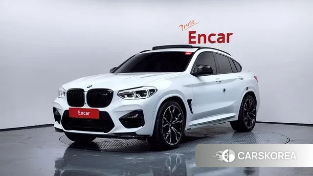 BMW X4M (G02) 2020 Белый из Кореи