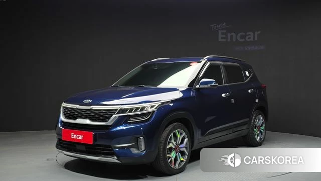 Kia Seltos 2020 Синий из Кореи