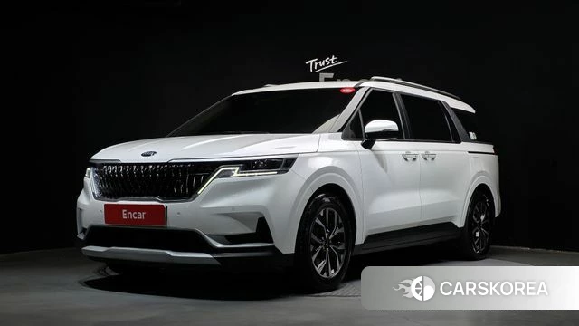 Kia Carnival 4th generation 2021 Белый из Кореи