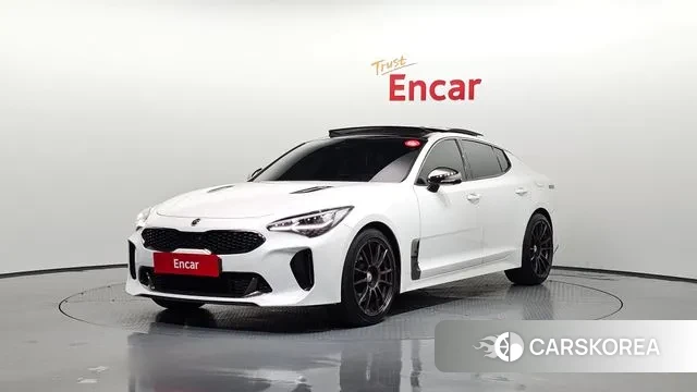 Kia Stinger 2019 Белый из Кореи