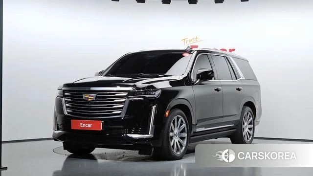 Cadillac Escalade 5th Generation 2021 Черный из Кореи
