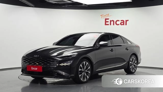 Kia K8 Hybrid 2021 Серый из Кореи