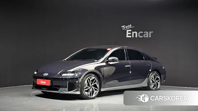 Hyundai Ionic 6 2023 Синий из Кореи
