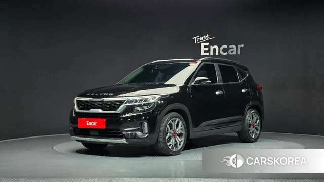 Kia Seltos 2019 Черный из Кореи