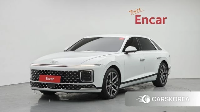 Hyundai Grandeur Hybrid (GN7) 2023 Белый из Кореи