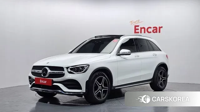 Mercedes-Benz GLC-Class X253 2022 Белый из Кореи