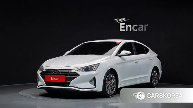 Hyundai The New Avante AD 2019 Белый из Кореи