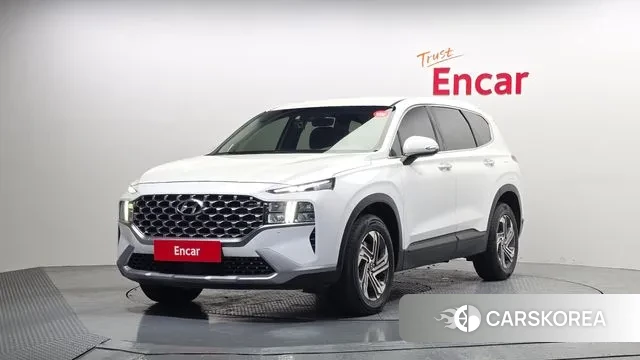 Hyundai The New Santa Fe 2021 Белый из Кореи