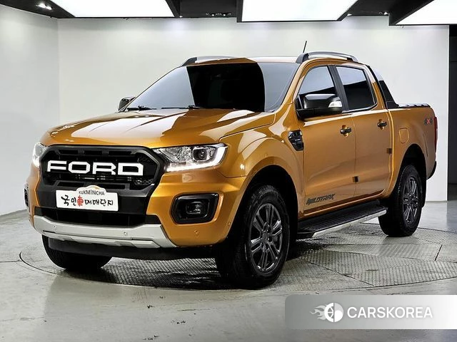 Ford Ranger 3rd Generation 2021 Оранжевый из Кореи