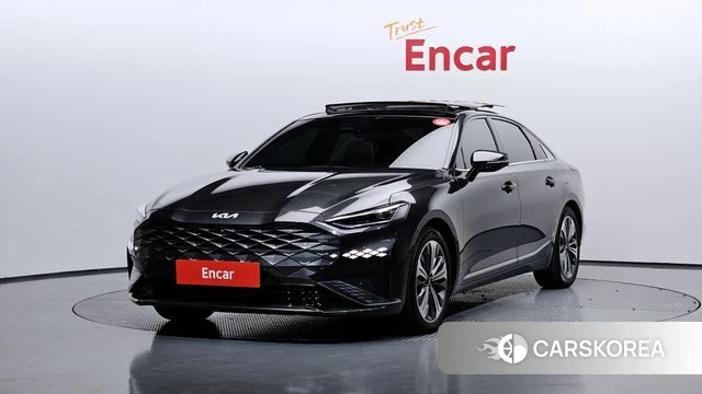 Kia K8 Hybrid 2022 Серый из Кореи