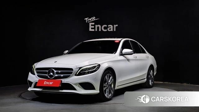 Mercedes-Benz C-Class W205 2020 Белый из Кореи