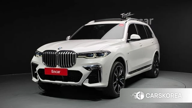 BMW X7 (G07) 2020 Белый из Кореи