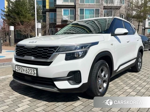 Kia Seltos 2021 Белый из Кореи