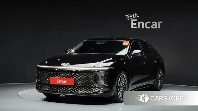 Hyundai Grandeur Hybrid (GN7) 2023 Черный из Кореи