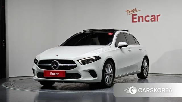 Mercedes-Benz A-Class W177 2019 Белый из Кореи