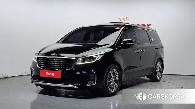 Kia The New Carnival 2018 Черный из Кореи