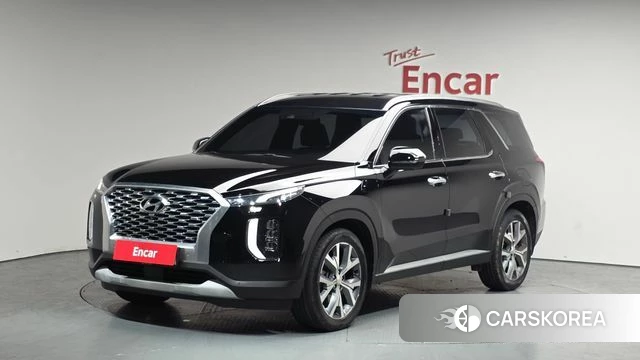 Hyundai Palisade 2021 Черный из Кореи