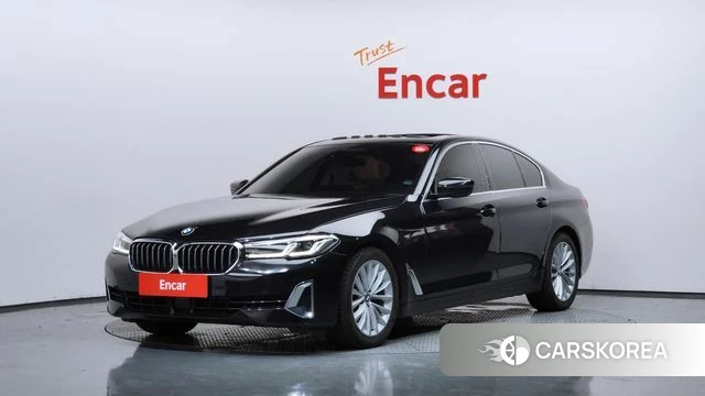 BMW 5 Series (G30) 2021 Черный из Кореи