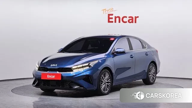 Kia The New K3 2nd generation 2021 Синий из Кореи