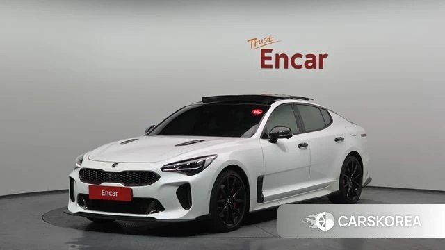 Kia Stinger Meister 2021 Белый из Кореи