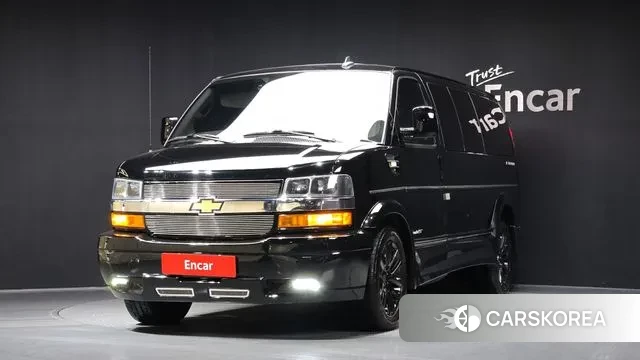 Chevrolet Express Van 2021 Черный из Кореи