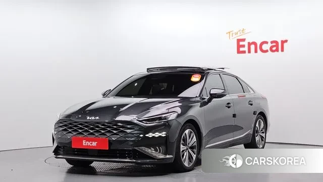 Kia K8 Hybrid 2023 Серый из Кореи