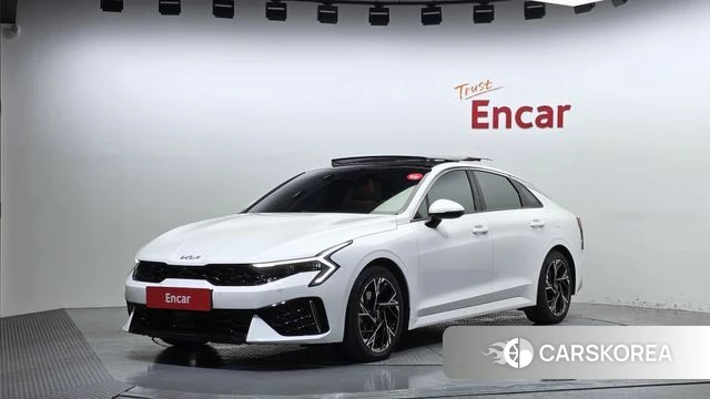 Kia The New K5 Hybrid 3rd generation 2024 Белый из Кореи