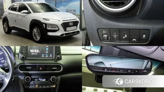 Hyundai Kona 2020 Белый из Кореи