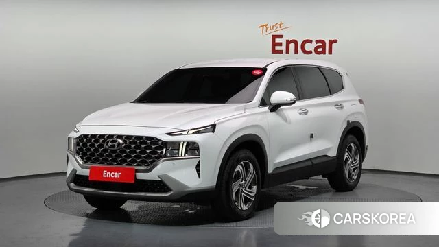 Hyundai The New Santa Fe 2023 Белый из Кореи