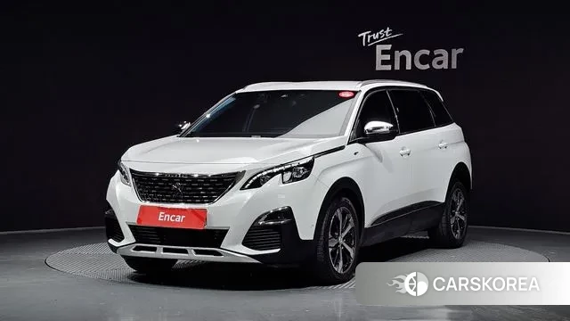 Peugeot 5008 second generation 2018 Белый из Кореи