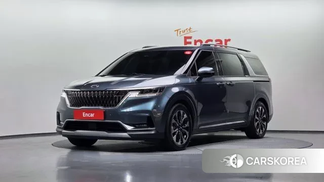 Kia Carnival 4th generation 2021 Серый из Кореи