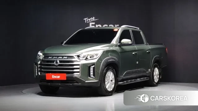 Ssangyong The New Rexton Sports Cannes 2021 Темно-зеленый из Кореи