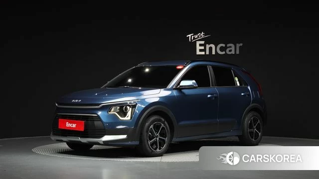 Kia Di Ol Nu Niro 2023 Синий из Кореи