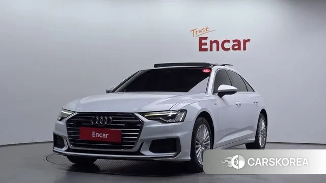 Audi A6 (C8) 2021 Белый из Кореи