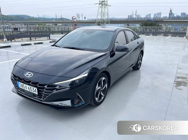 Hyundai Avante (CN7) 2020 Черный из Кореи