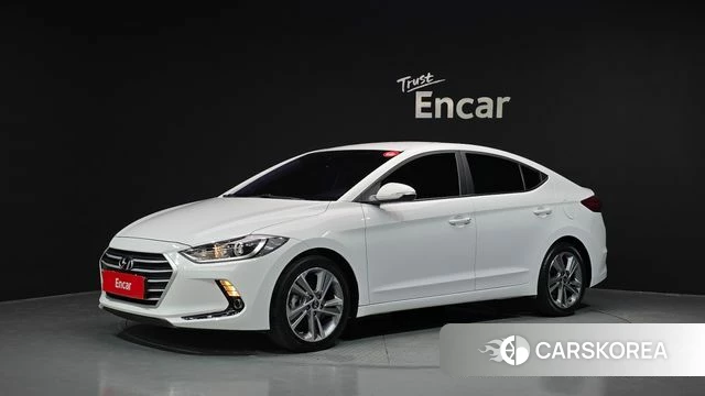 Hyundai Avante AD 2018 Белый из Кореи