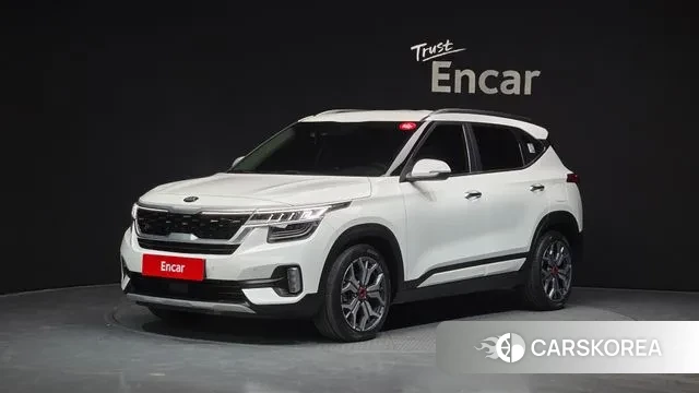 Kia Seltos 2021 Белый из Кореи