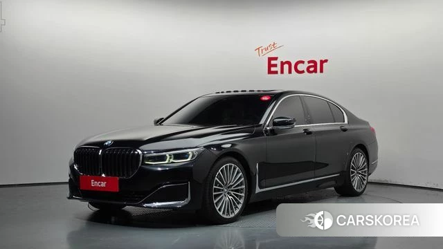 BMW 7 Series (G11) 2022 Черный из Кореи