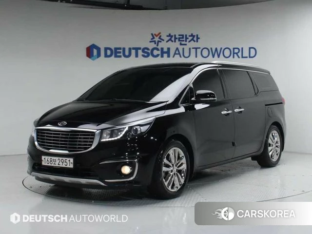 Kia All New Carnival 2018 Черный из Кореи