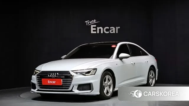 Audi A6 (C8) 2020 Белый из Кореи
