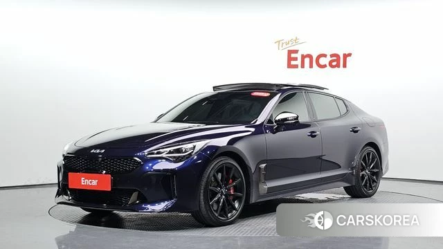Kia Stinger Meister 2022 Синий из Кореи
