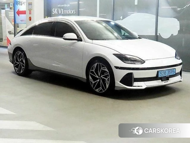 Hyundai Ionic 6 2023 Белый из Кореи