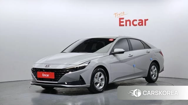 Hyundai Avante (CN7) 2022 Серебристо-серый из Кореи