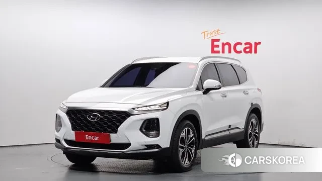 Hyundai Santa Fe TM 2018 Белый из Кореи